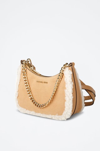 Sac bandoulière en nubuck - Marron