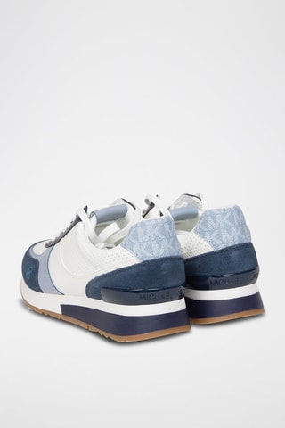 Sneakers Andi - Wit en blauw