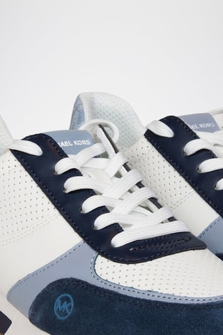 Sneakers Andi - Wit en blauw