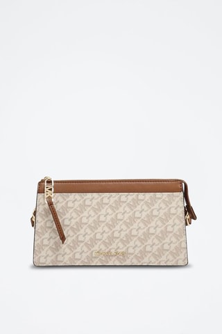 Sac bandoulière - Beige et marron