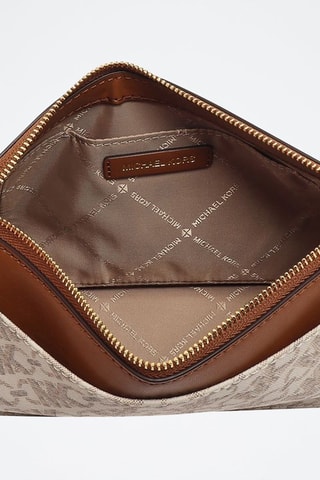 Sac bandoulière - Beige et marron