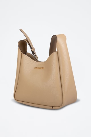 Sac bandoulière en cuir Birch - Camel