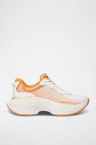 Baskets plateformes Athena - Orange