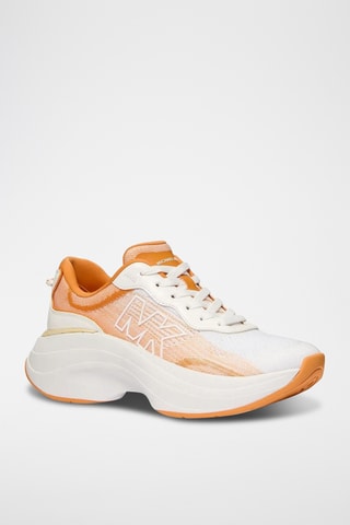 Baskets plateformes Athena - Orange