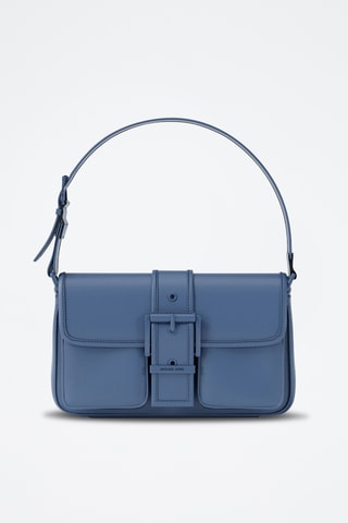 Leren Trendy Handtas Colby - Blauw