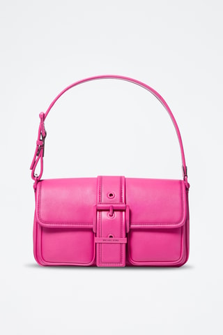 Leren Trendy Handtas Colby - Taupe
