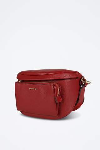 Schoudertas - Wit, roze en rood