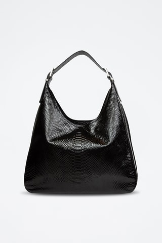 Leren Trendy Handtas Nolita - Zwart
