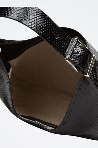 Leren Trendy Handtas Nolita - Zwart