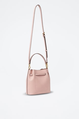 Leren Buideltas - Roze