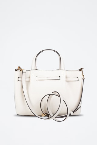 Leren Handtas - Beige