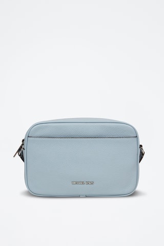 Sac bandoulière en cuir Jet Set - Bleu clair