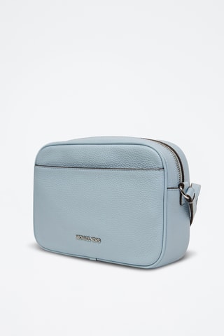 Sac bandoulière en cuir Jet Set - Bleu clair