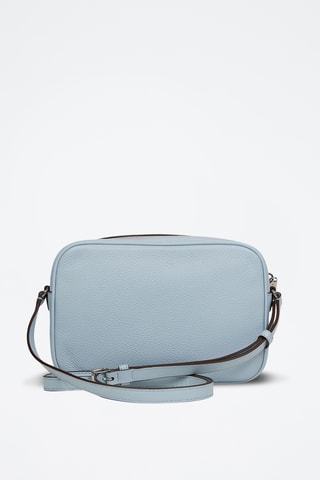 Sac bandoulière en cuir Jet Set - Bleu clair