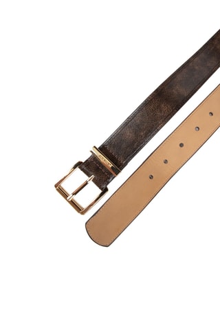 Ceinture en cuir - Marron