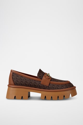 Mocassins plateformes Carson - Marron
