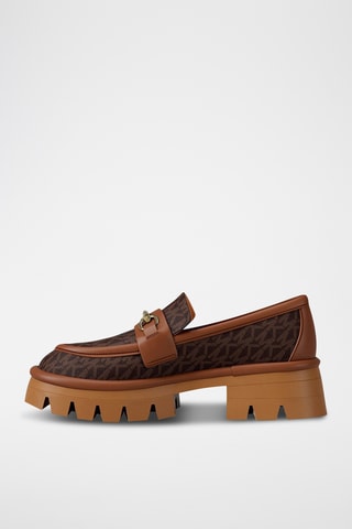Mocassins plateformes Carson - Marron