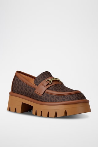 Mocassins plateformes Carson - Marron
