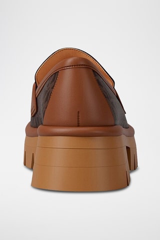 Mocassins plateformes Carson - Marron