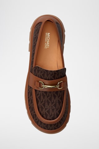 Mocassins plateformes Carson - Marron