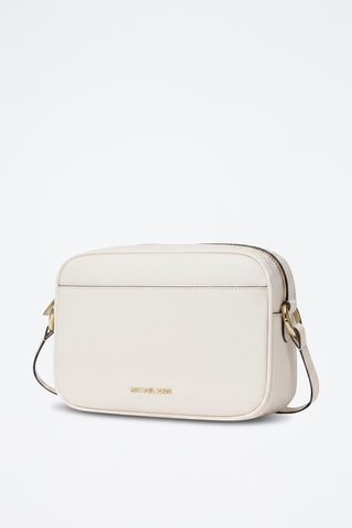 Sac bandoulière en cuir Jet Set - Blanc