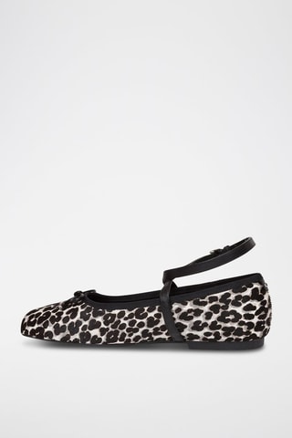 Leren Mary Janes - Zwart