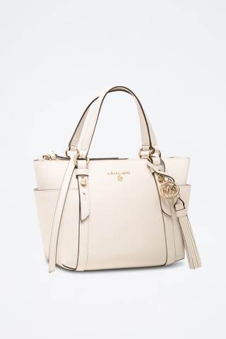 Leren Shopper Sullivan - Wit