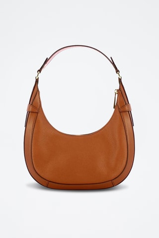 Sac porté épaule en cuir Hobo - Marron