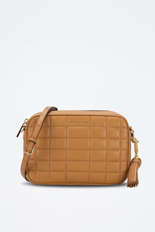Sac bandoulière en cuir Jet Set - Camel