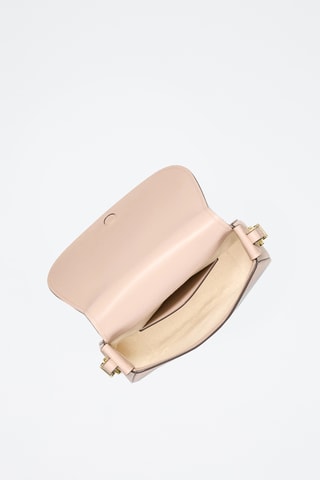 Sac bandoulière en cuir Lydia - Rose