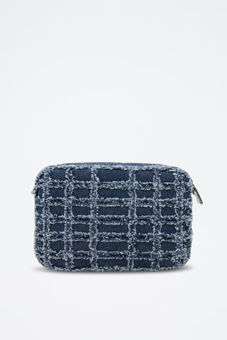 Sac bandoulière en jean Jet Set - Bleu