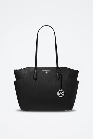 Cabas en cuir Marilyn - Noir