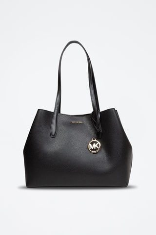 Leren Shopper - Zwart