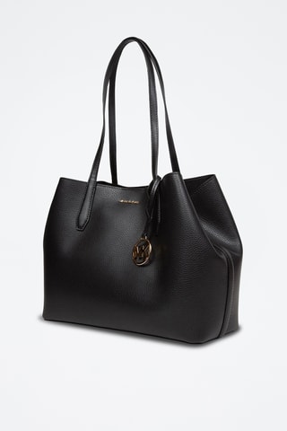 Leren Shopper - Zwart