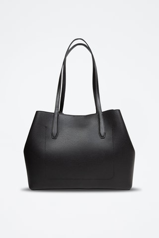 Leren Shopper - Zwart