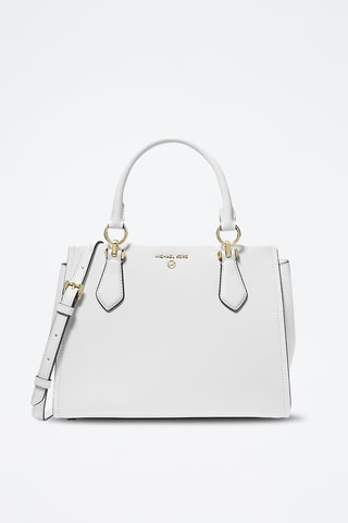 Sac à main en cuir Marilyn - Blanc
