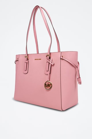 Cabas en cuir Voyager - Rose
