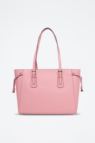 Cabas en cuir Voyager - Rose
