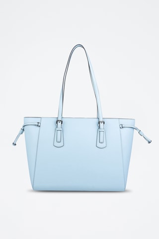 Cabas en cuir Voyager - Bleu clair