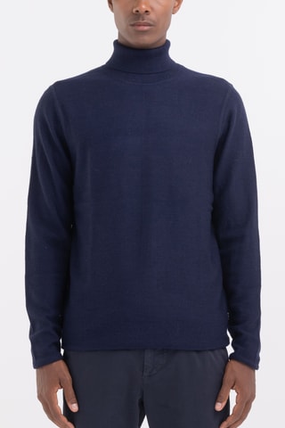 Pull en laine - Bleu