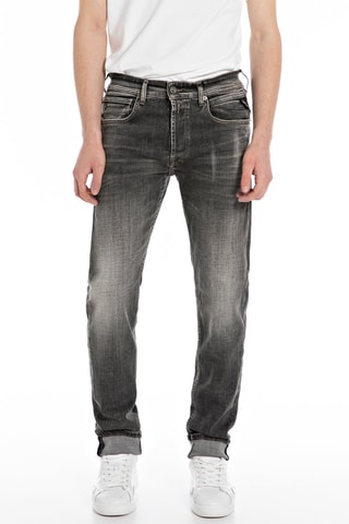 Jean Straight Grover - Gris