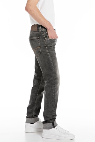 Jean Straight Grover - Gris