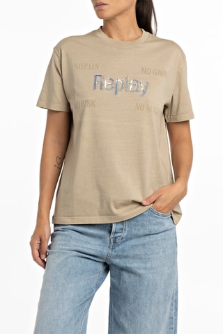 T-shirt - Beige