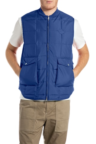 Veste sans manches - Bleu