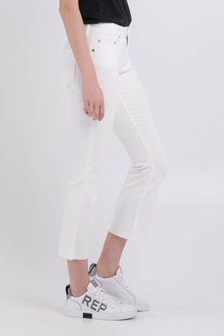 Jean flare - Blanc