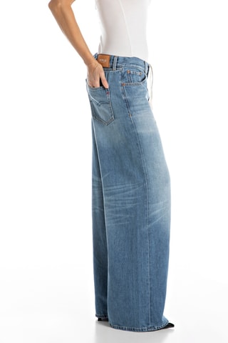 Jean wide legs - Bleu
