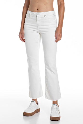 Pantalon flare - Blanc