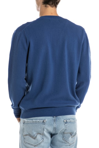 Sweat en laine - Bleu