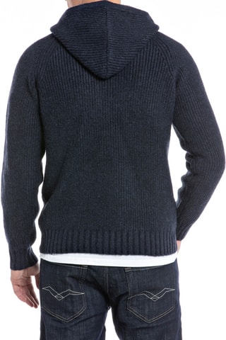Pull à capuche - Bleu marine