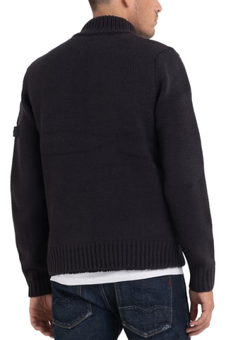 Veste en laine - Bleu marine